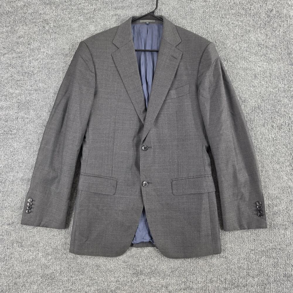 Suitsupply Blazer Men 34L Napoli Gray Wool Vitale Barberis Canonico Sport Coat